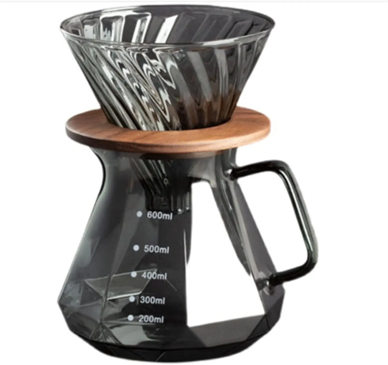 Coffeemaker Pots Set Coffee Sharing Pot, Filter Cup, Storage