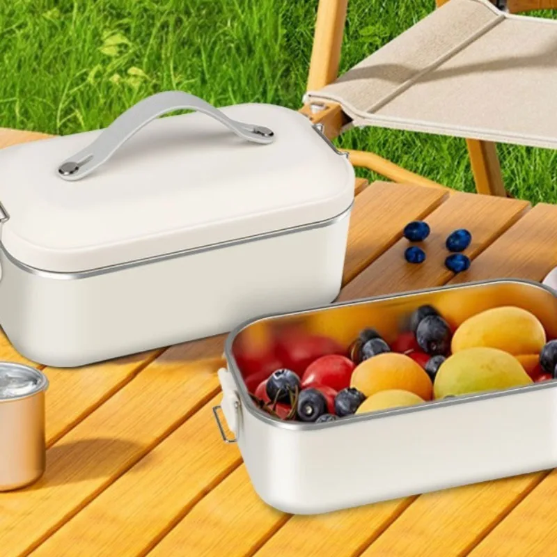 

Stainless Steel Portable Heating Food Container for Home and Outdoor Use New Electric Lunch Box