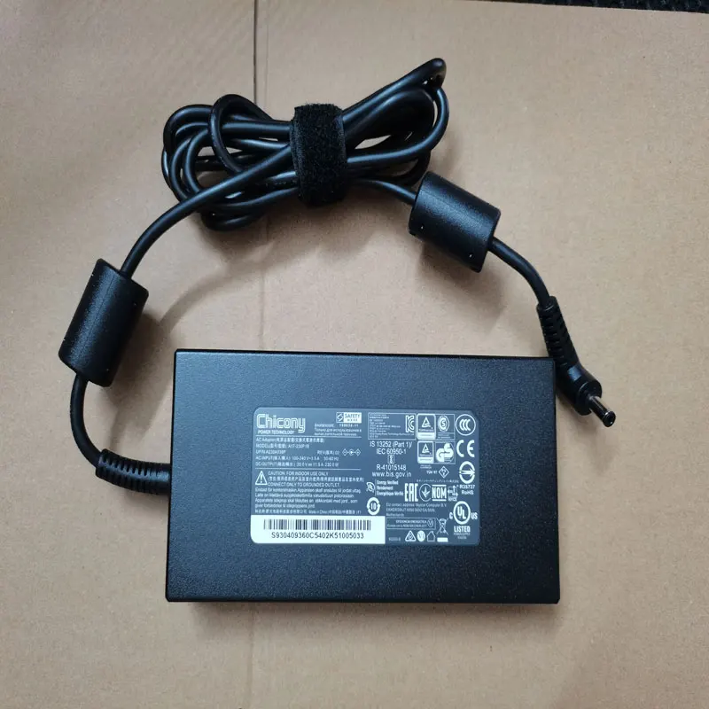 

NEW OEM Chicony 20V 11.5A 230W 5.5mm A17-230P1B For MSI GS66 Stealth 10UH-254 15.6" RTX3080 Original Puryuan AC Adapter