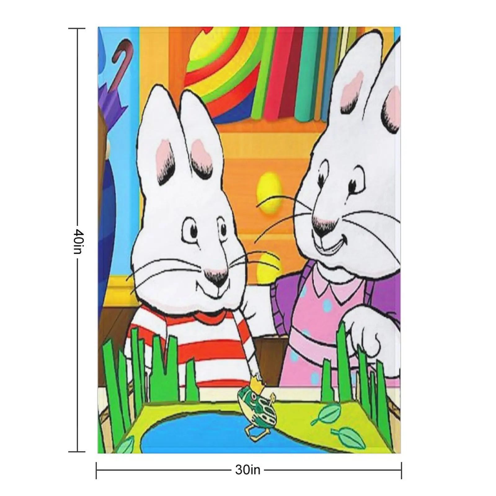 funny Max and Ruby gift for fans max and ruby characters max and ruby the new baby Throw Blanket Heavy heavy to sleep Blankets