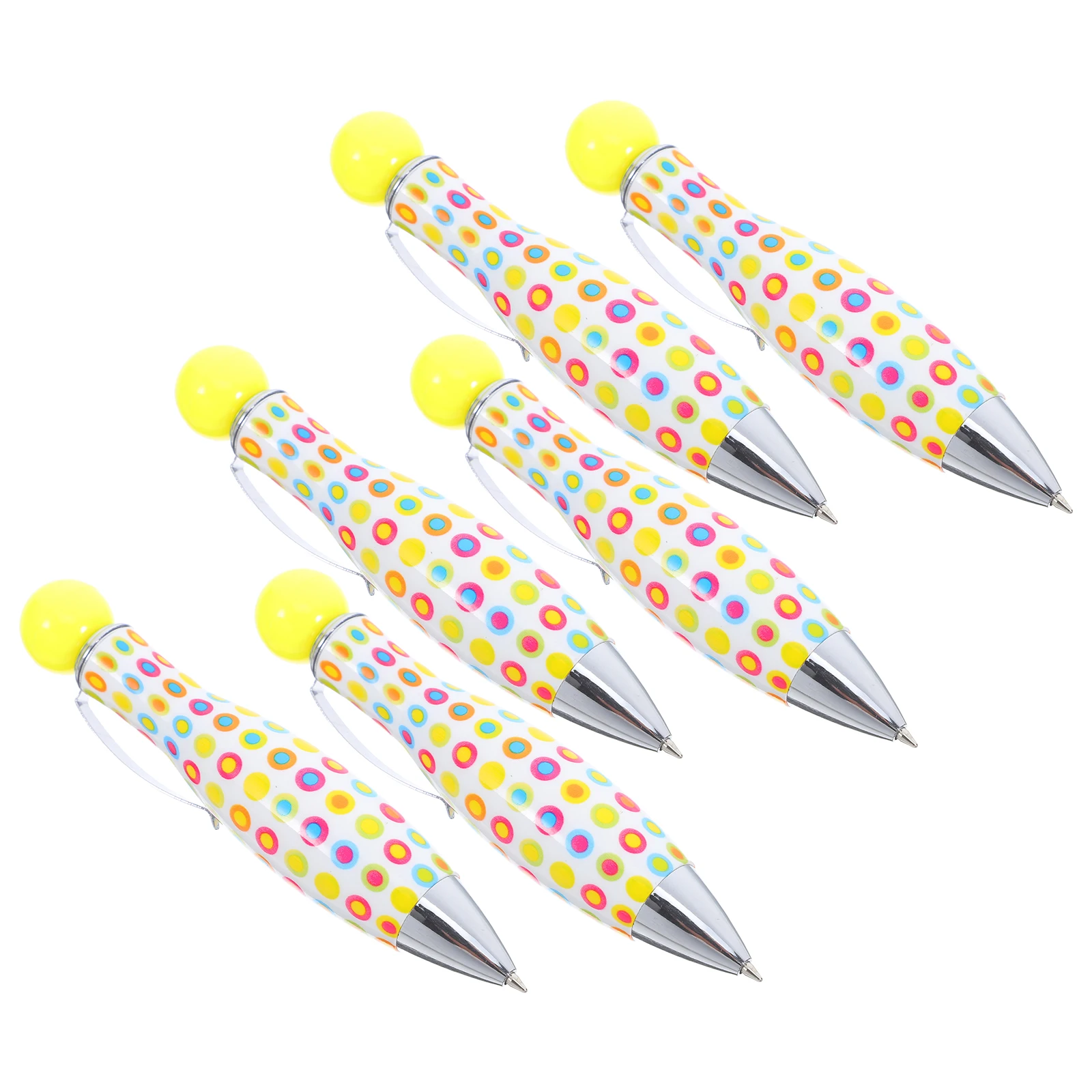 

6 шт., мини-шариковая ручка для боулинга, короткая, компактная, портативная, креативный дизайн, офисные, школьные, забавные ручки для письма