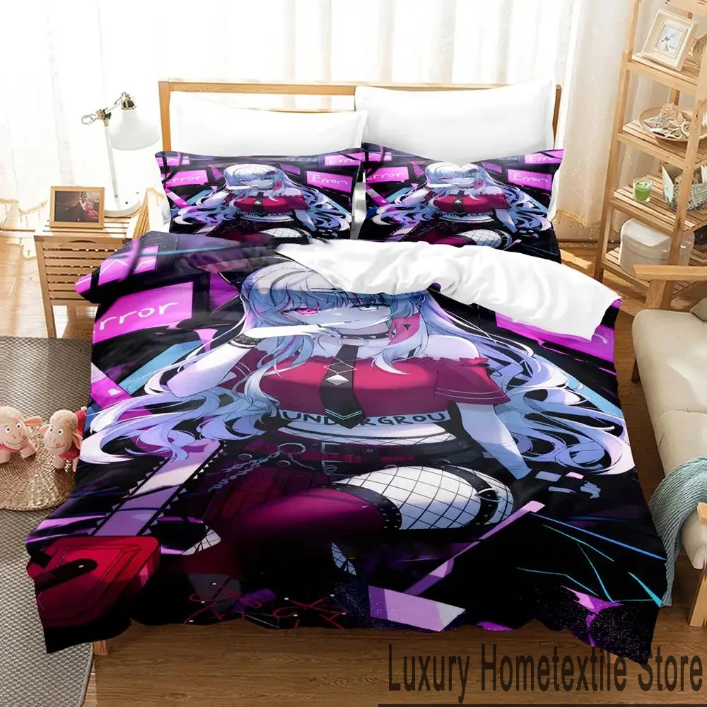 Kawaii Girl Ishigami Nozomi Anime Bedding Set,Duvet Cover Bed Set Quilt Cover Pillowcase,King Queen Twin Size Boys Girls Adults