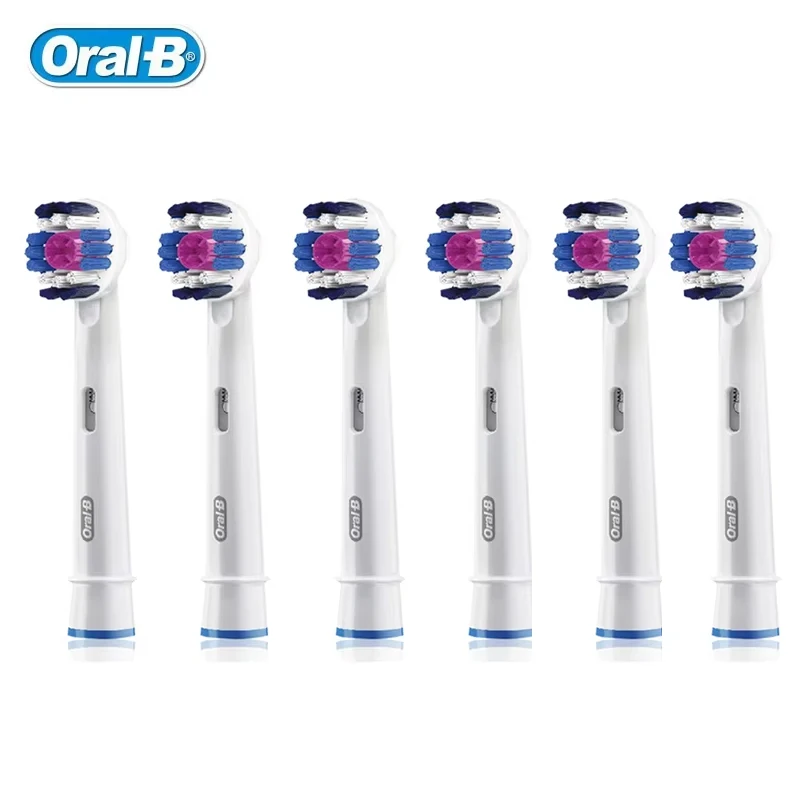 Насадки для щеток Oral B EB18, 3D белые сменные насадки для зубной щетки, мягкая щетина для электрической зубной щетки D12 D16 Pro600 Pro4000 Насадки для щеток Oral B EB18, 3D белые сменные насадки для зубной щетки, мягкая щетина для электрической зубной щетки D12 D16 Pro600 Pro4000