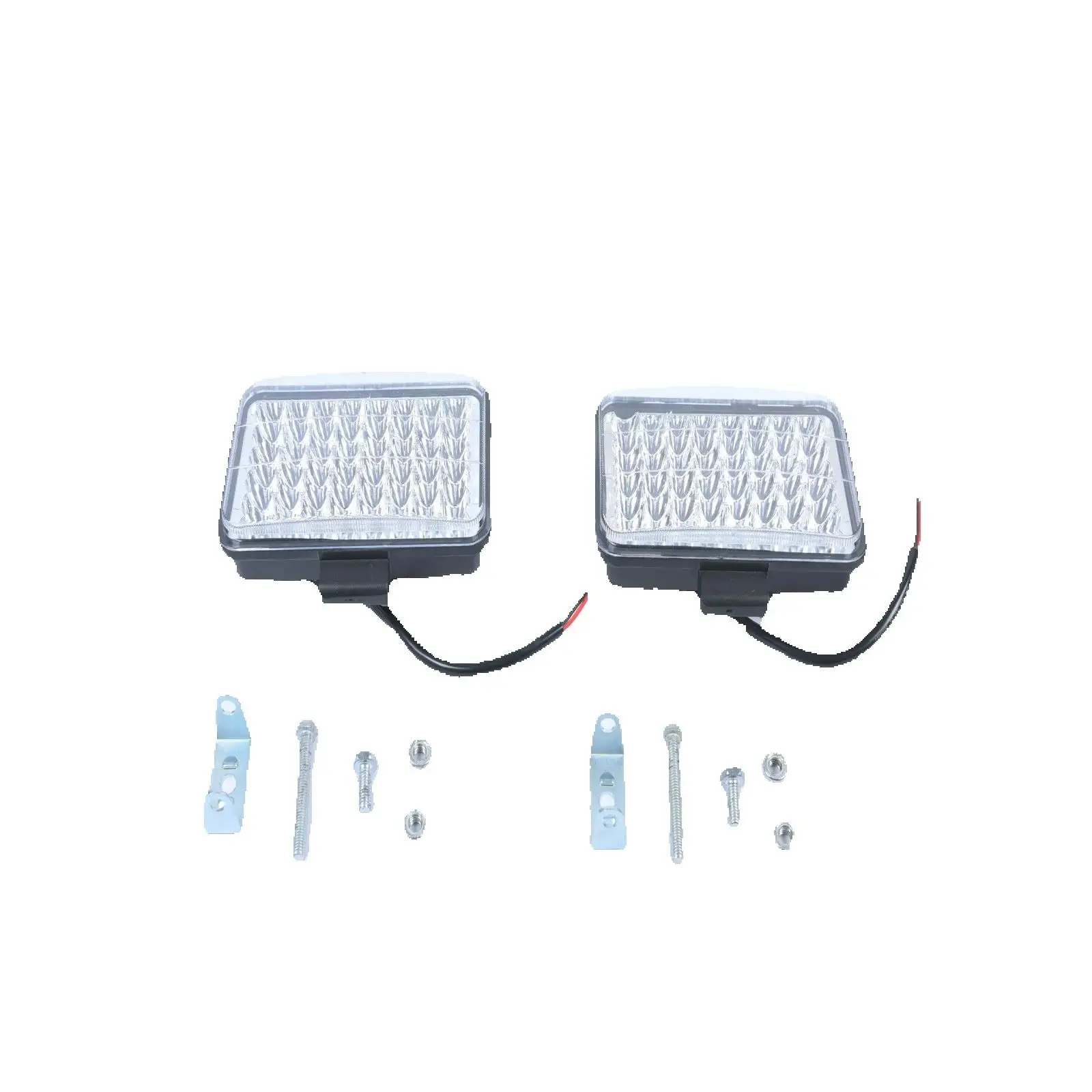 

4x6 Inch 96W 48LED Headlights FOR Universal Truck Tractor SUV 12V 6000K