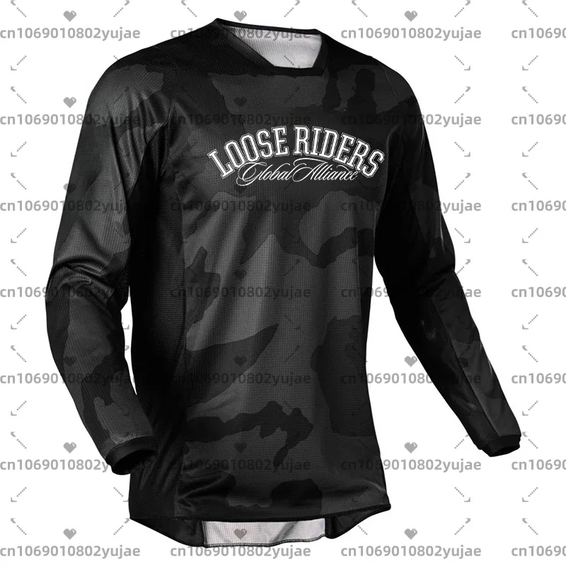 Image 4: Maillot de cyclisme 2026 Loose Riders pour hommes, enduro, VTT, descente, MX, séchage rapide