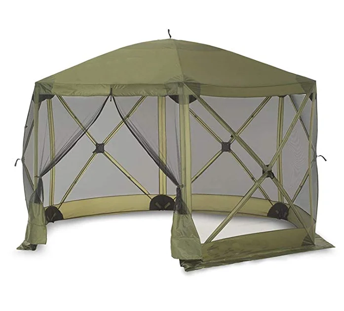 Set up Hot Sale Extended Porch Outdoors Easy Installation Beach Screen House Sun Gazebo