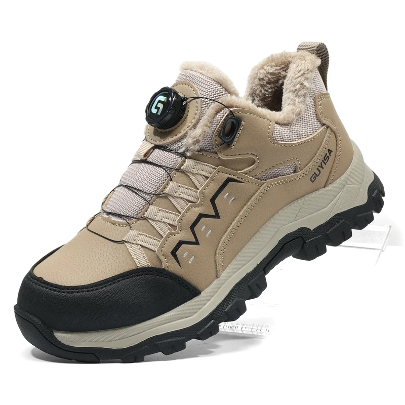 Women's Fall/Winter Fashion Safety Shoes: Slip-Resistant, Impact-Resistant, Puncture-Resistant, Kevlar, European Standard 4.0