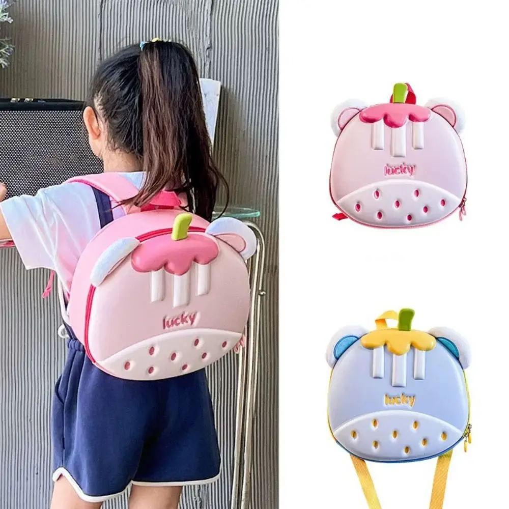 

Модный детский рюкзак с героями мультфильмов, рюкзак с фруктами из ЭВА, яичная скорлупа, большая вместительная школьная сумка для мальчиков