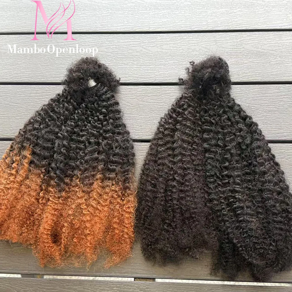 

16 дюймов афро-кудрявые мягкие волосы для плетения 100% пучки человеческих волос вьющиеся человеческие наращивания плетение волос без утка 30 г/пучок