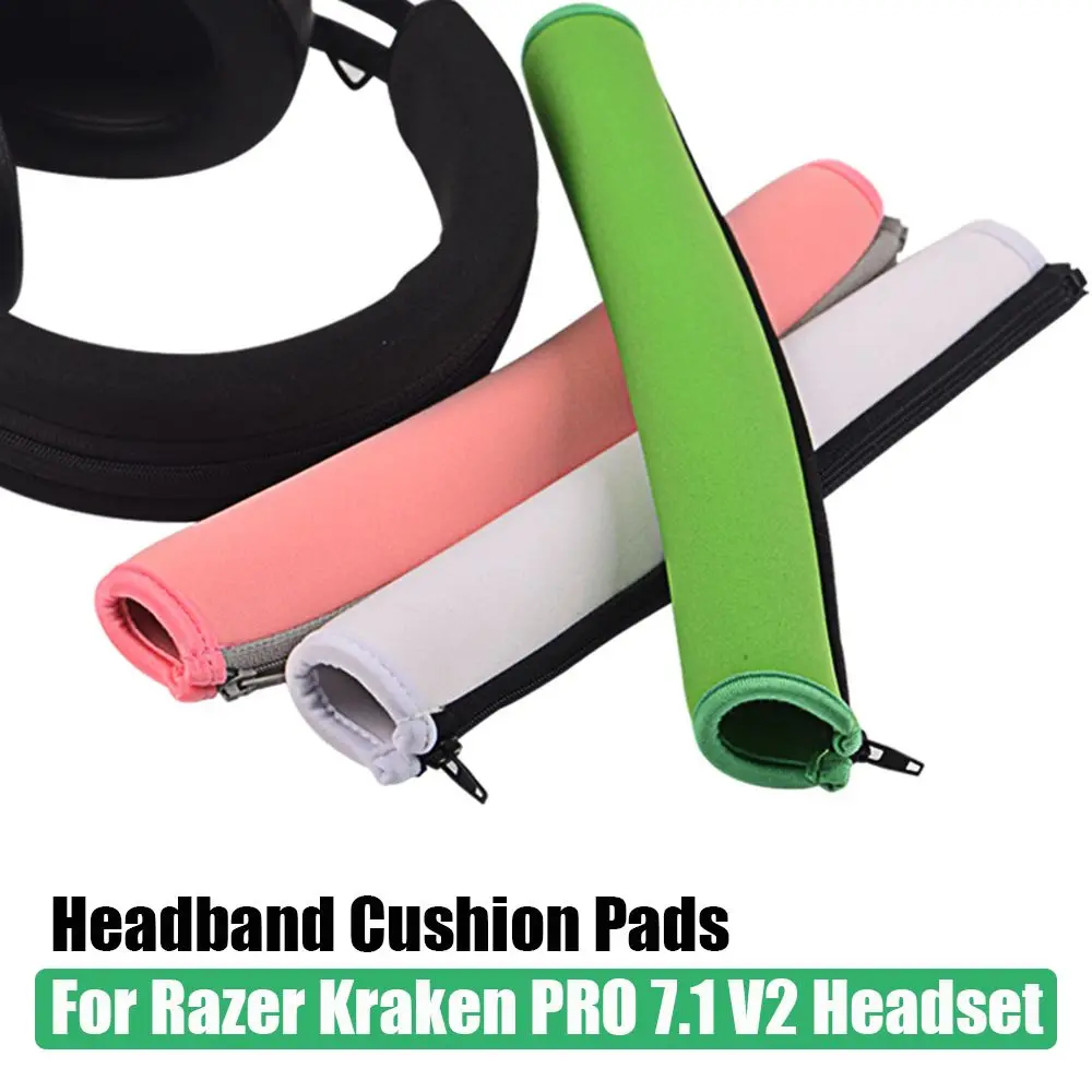 New Washable Foam Headset Headband Cover Headphone Head Beam Pad Replacement For Razer Kraken PRO 7.1 V2