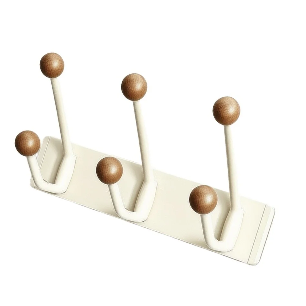 Space Aluminum Wall Mounted Door Hooks No Drill Installation for For entryways Front Doors Towel Hat Scarf Organizer 22x7x9cm