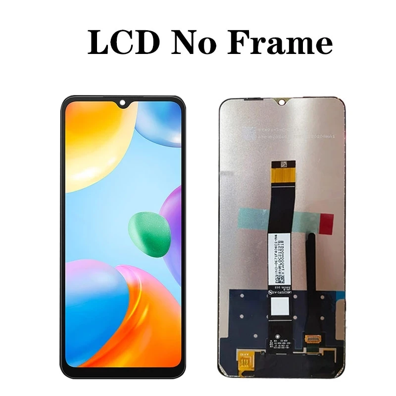 LCD Display Touch Screen Substituição com Frame, montagem digitalizador, apto para Xiaomi Redmi 10C, 220333QAG, 220333QBI, 220333QNY, 220333QL