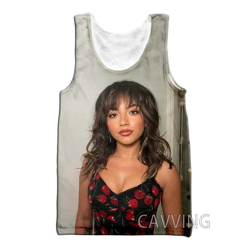 CAVVING 3D Printed Isabela Merced Tank Tops Harajuku Vest  Summer Undershirt Shirts Streetwear for Men/women