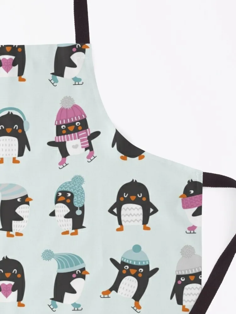 Penguins Apron kitchen utensils cute Kitchen aprons woman kitchen supplies