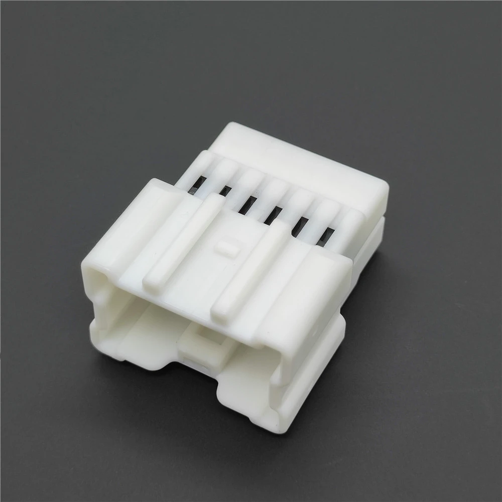 6098-6978 10P Connector Male NS-CS Series 2.3mm 090 Unsealed PBT Natural Fit for Car Tail Light Door Lock Wiring