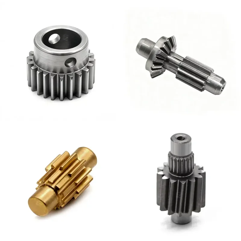 Customized High Precision Stainless Steel Pinion Parts All Metal CNC Machining Turning Bevel Gears Worms Planetary Gears