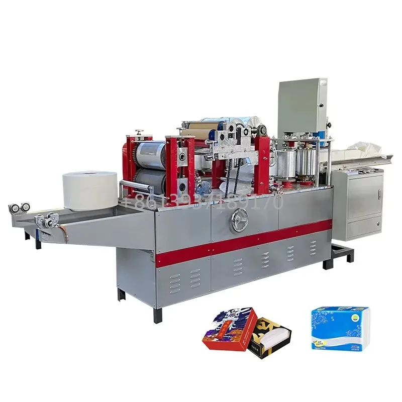 Fully Automatic Paper Napkin Machine High Speed Tissue Paper Napkin Making Machine