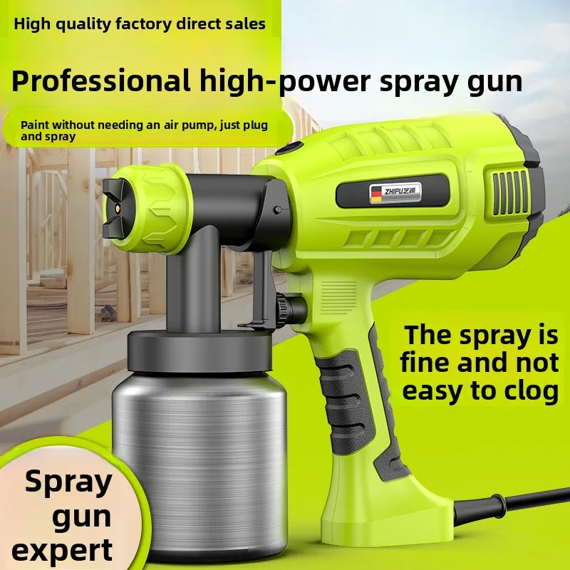 Electric spray gun for home use, small paint sprayer, spray bottle for coating, special latex paint spraying