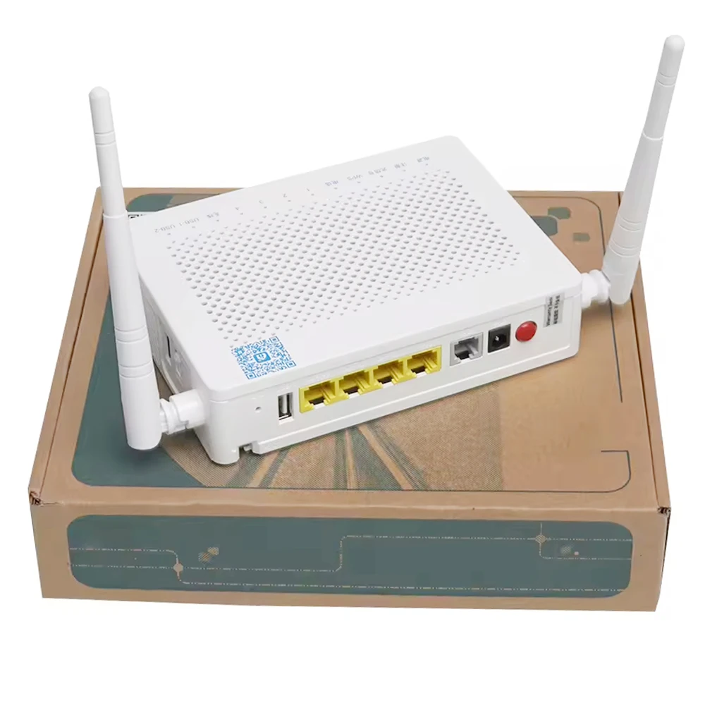 

Original New F673av9 Dual Band Gpon Onu 4GE+1POTS+2.4G+5G WIFI+2USB Router Optical Network Unit ONT Terminal F673AV9