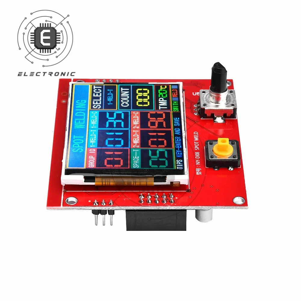 NY-D08 100A Spot Welder Controller Pneumatic Color LCD Display