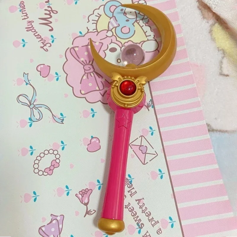 Anime Movie Merchandise Puntelli Cosplay Trasformazione Arma Attrezzatura Puntelli Bacchetta magica Luna Ragazza Guerriero Regali di compleanno