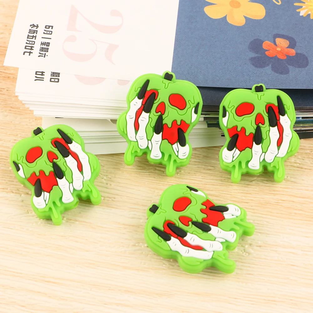 Sunrony 5/10Pcs New Mini Cute Silicone Beads For Jewelry Making Owls Flower Bead DIY Jewelry Bracelet Keychain Accessories