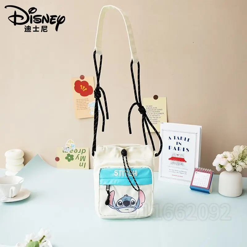 Disney Stitch Mini Women's Shoulder Bag Luxury Brand Mini Women's Shoulder Crossbody Bag Cartoon Cute Casual Phone Bag