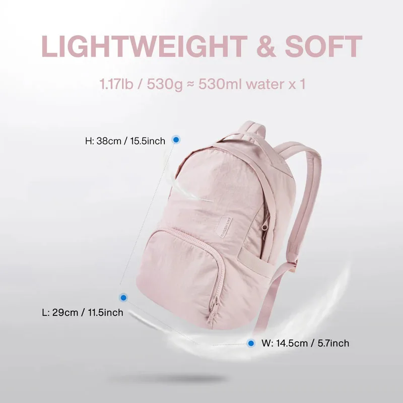 BAGSMART Fashion 13in Laptop Backpack Women New School Bag for Teenager Girls College Backapck Female