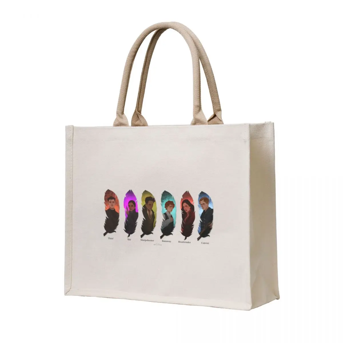 

The Six of Crows - Six Dangerous Outcasts Tote Bag Women's shopper bag Canvas bag for women for beach tote