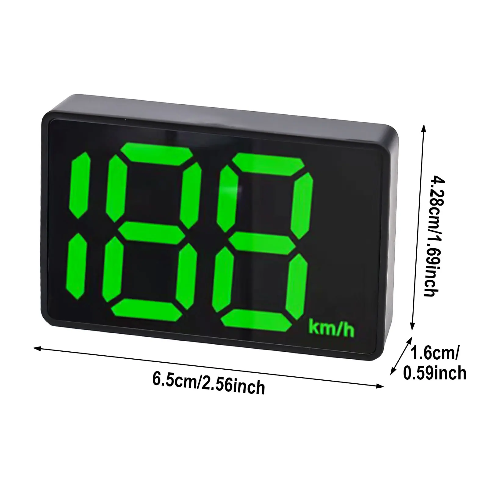 5V Digital for gps Speedometer HUD Head Up Display KMH for Cars Featuring Quick Speed Refresh and Reliable for satellite