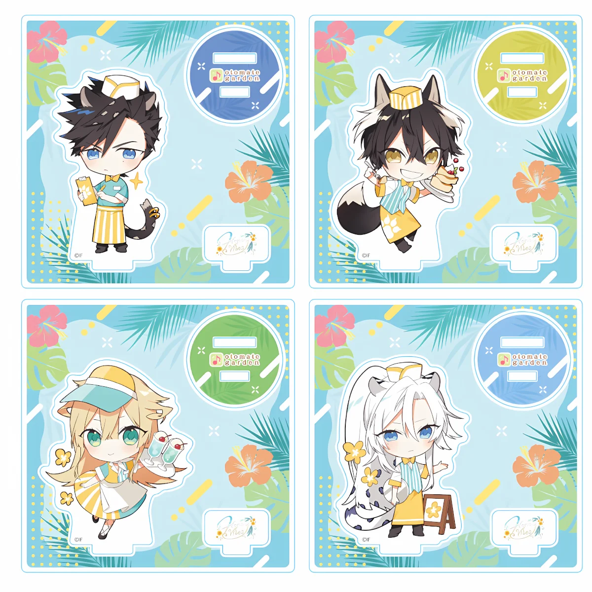 Anime Honey Vibes Acrylic Stand 10cm, Sejin Figure, Surprise Gift For Study Desk, Xmas Holiday Anime Fan Ornament keychain