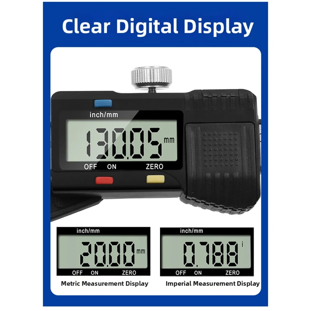 Portable For Woodworking Digital Height Gauge with Magnetic Stability and Precise Resolution for Accurate Cuts