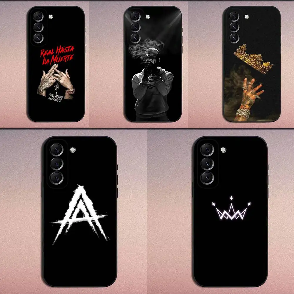 

Anuel AA Real Hasta La Muerte Phone Case For Samsung Galaxy A20,A21s,A22,A31,A32,A52,A53,A72,73,A80 Soft Black Cover