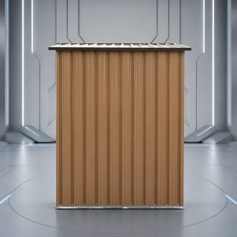 Outdoor Rust Proof Waterproof Iron Storage Room for Construction Site Courtyard Garden Tool Shed Wholesale