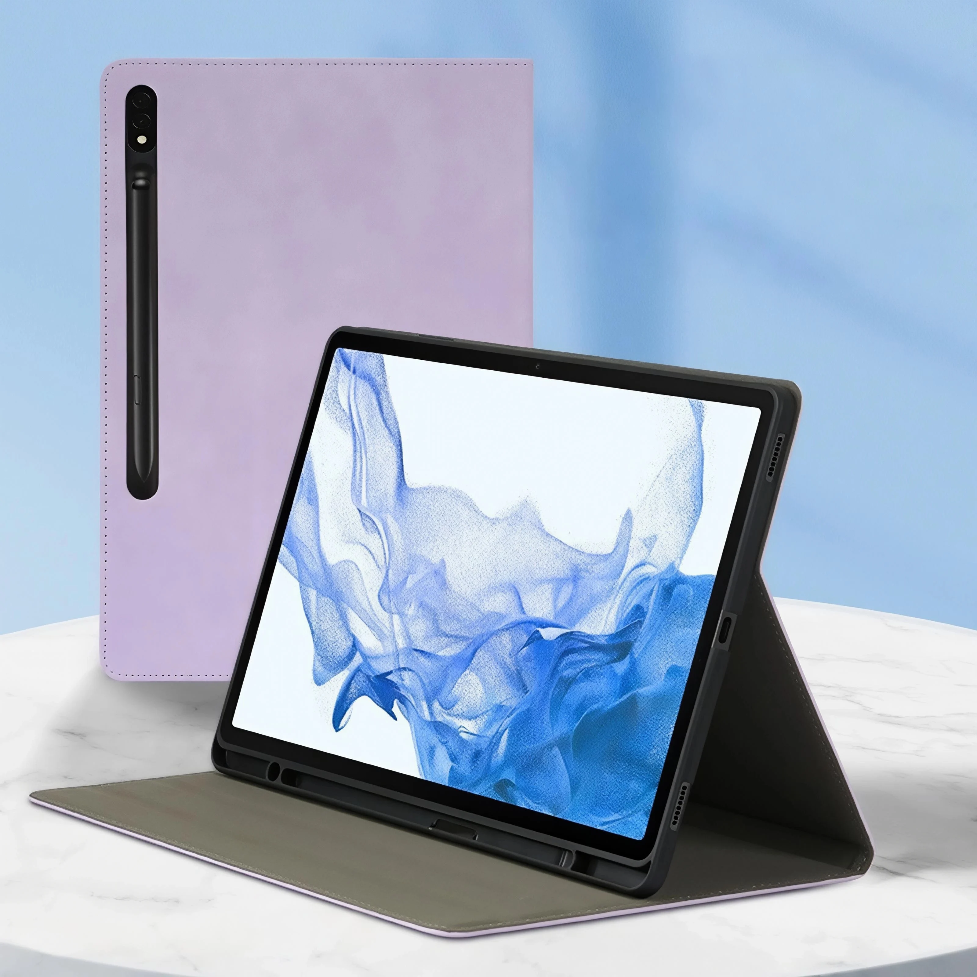 

Подходит для Samsung Gasaxy Tab s9 s9FE s9FE + защитный чехол для планшета s10s10FE Защитный чехол