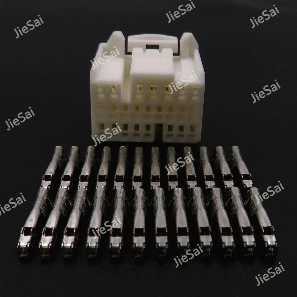 24 Pin Auto Electrical Connector Automobile Accessories Car Low Power Wiring Terminal Socket 353029-1