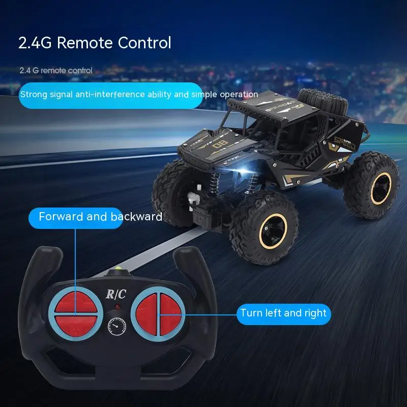 Rock Crawling Stunt Off-road 2.4g Remote Control Car Machine Toys In Radio-controlled 4x4 Children's Gifts