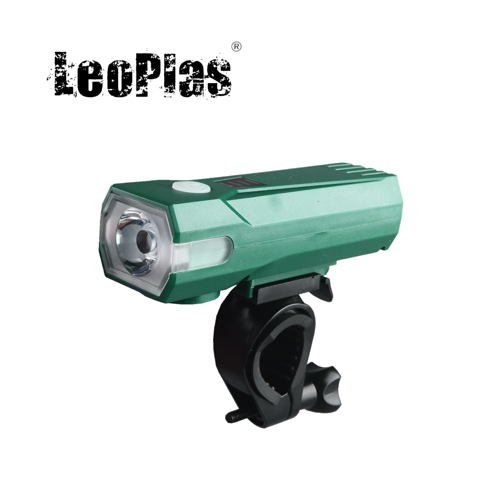 

LeoPlas 331 Bicycle Headlight Front Bike Head Light Power Bank Cycling Head Lamp Rechargeable Cycle Headlamp for Night Riding
