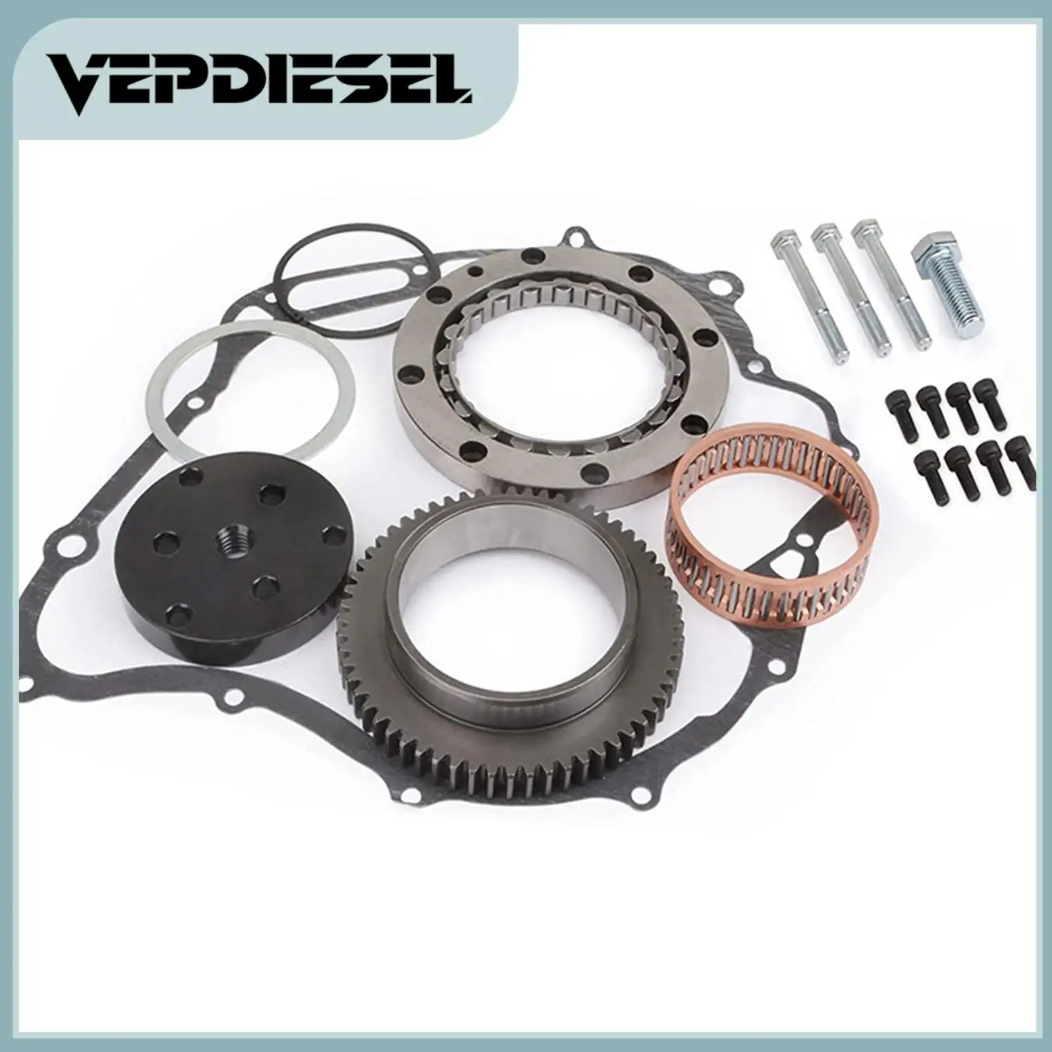 5EL-15590-00-00 99999-03908-00 Atualização Kit de amortecedor de embreagem de partida de rolo grande para 1999-2009 Yamaha VStar V Star XVS Drag Star 1100