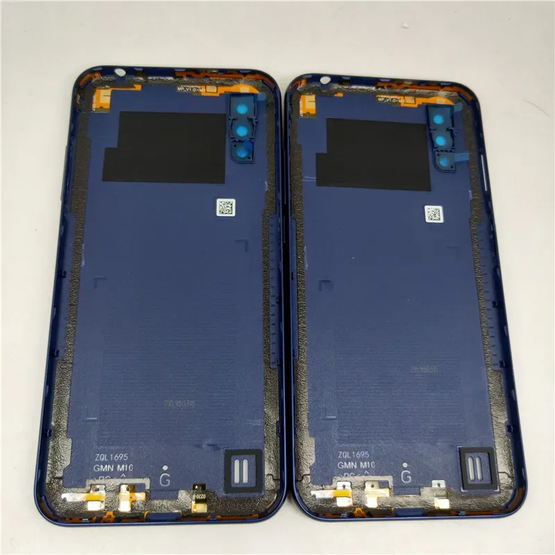 5PCs For Samsung Galaxy A01 A015 a015f SM-A015F/DS battery back cover plastic rear door A01 housing case chassis panel replace