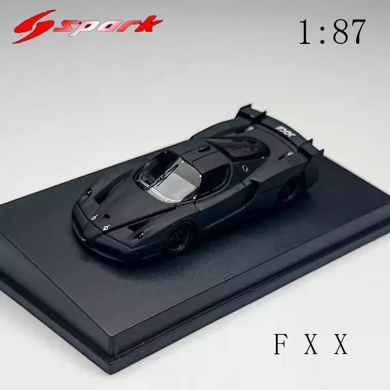 spark-1-87-ferrari-fxx-bentley-continental-flying-supr-noir-mat-resine-modele-de-voiture-ornement-cadeau