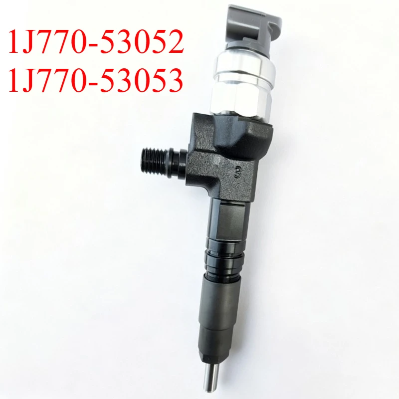 1J770-53052 1J770-53053 Common Rail Engine Fuel injector For Kubota SVL75 V3307 Bobcat KX080-3 KX080-4