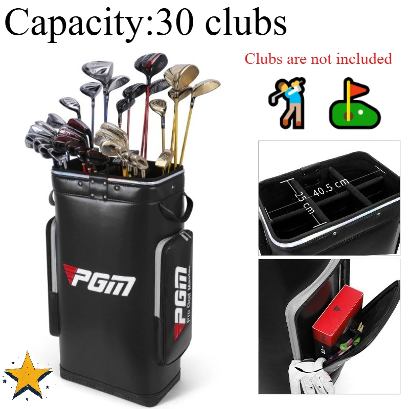Golf Club Barrel Bag Holder Can Hold 30 Indoor Large-capacity for Storage Driving Range