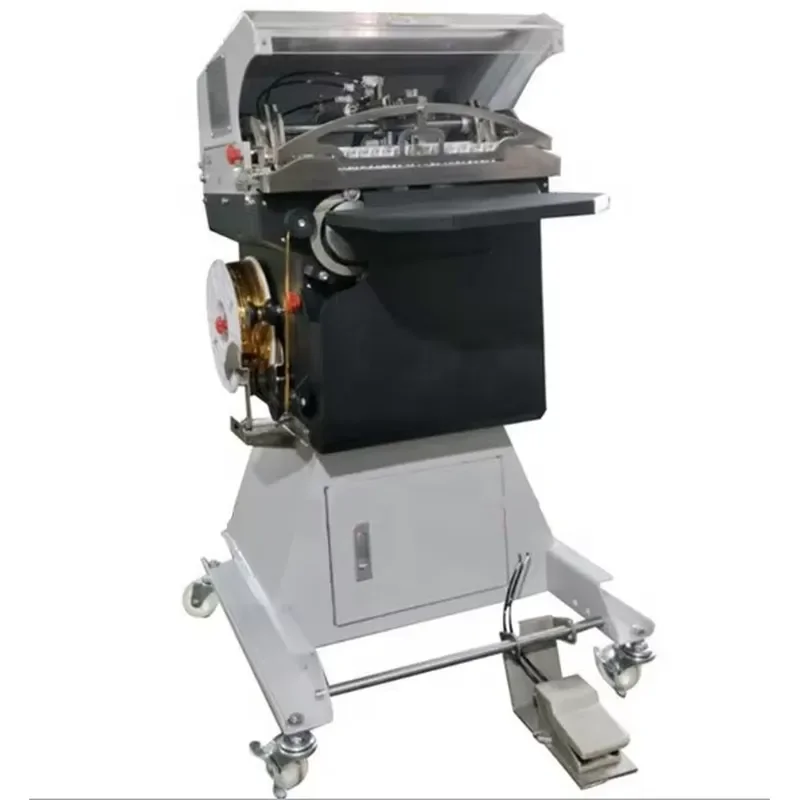 High Efficiency Commercial Automatic Circular Fan Folding Strapping Machine for Dessert Bag Packaging Equipment