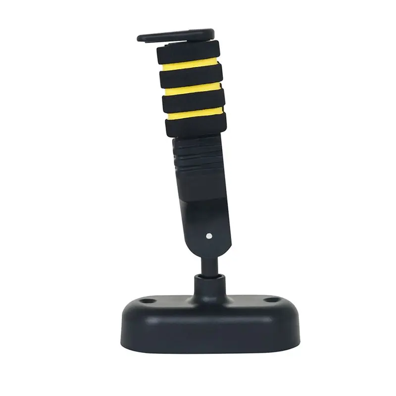 A89X Self-Locking Musical Instrument Hook Plastic Base Electric Wood Guitar Ukulele Hanger Automatic Lock Guitar Hanger
