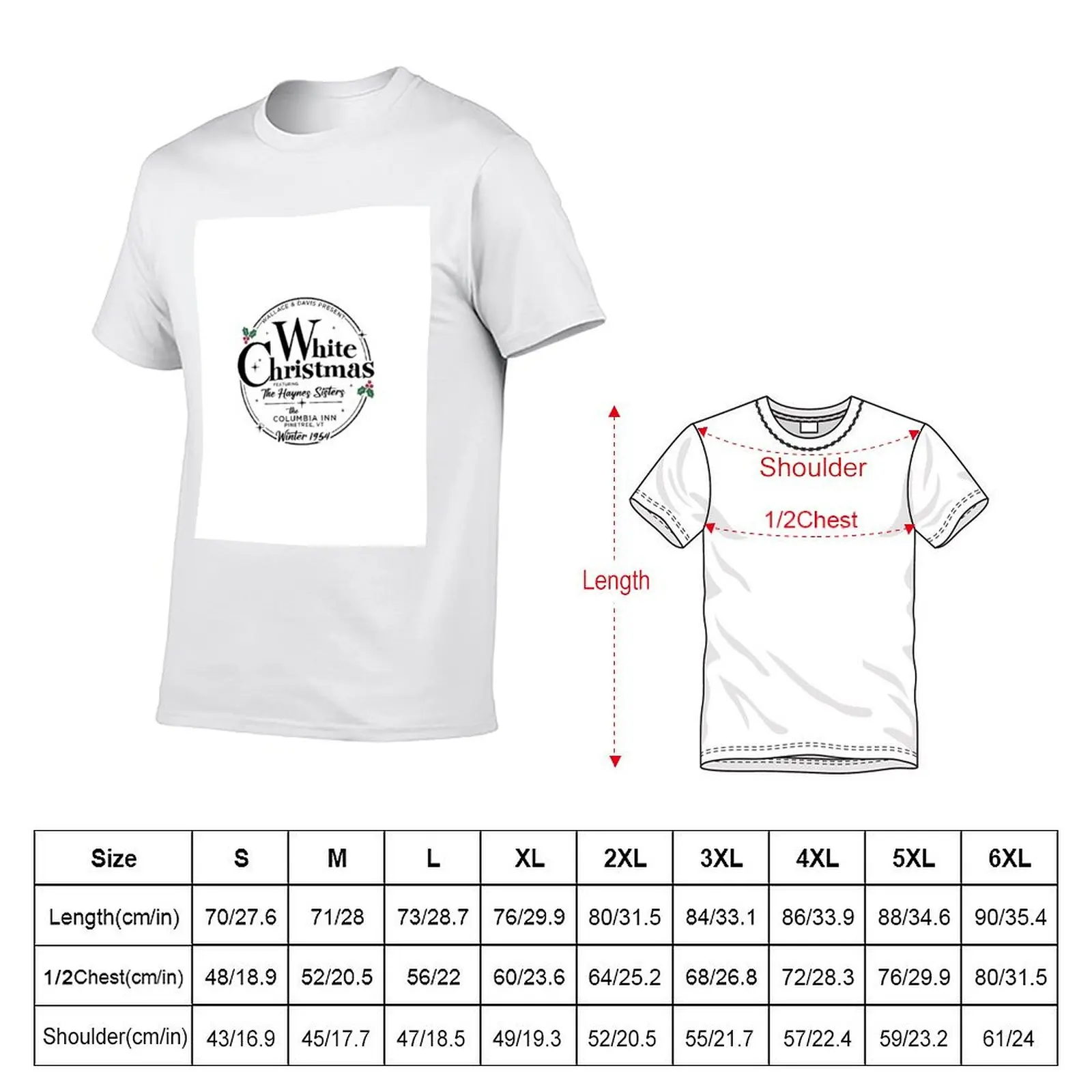 ريترو الأبيض عيد الميلاد فيلم والاس وديفيس هاينز الأخوات عيد الميلاد الأبيض فيلم 1954 1 تي شيرت #5