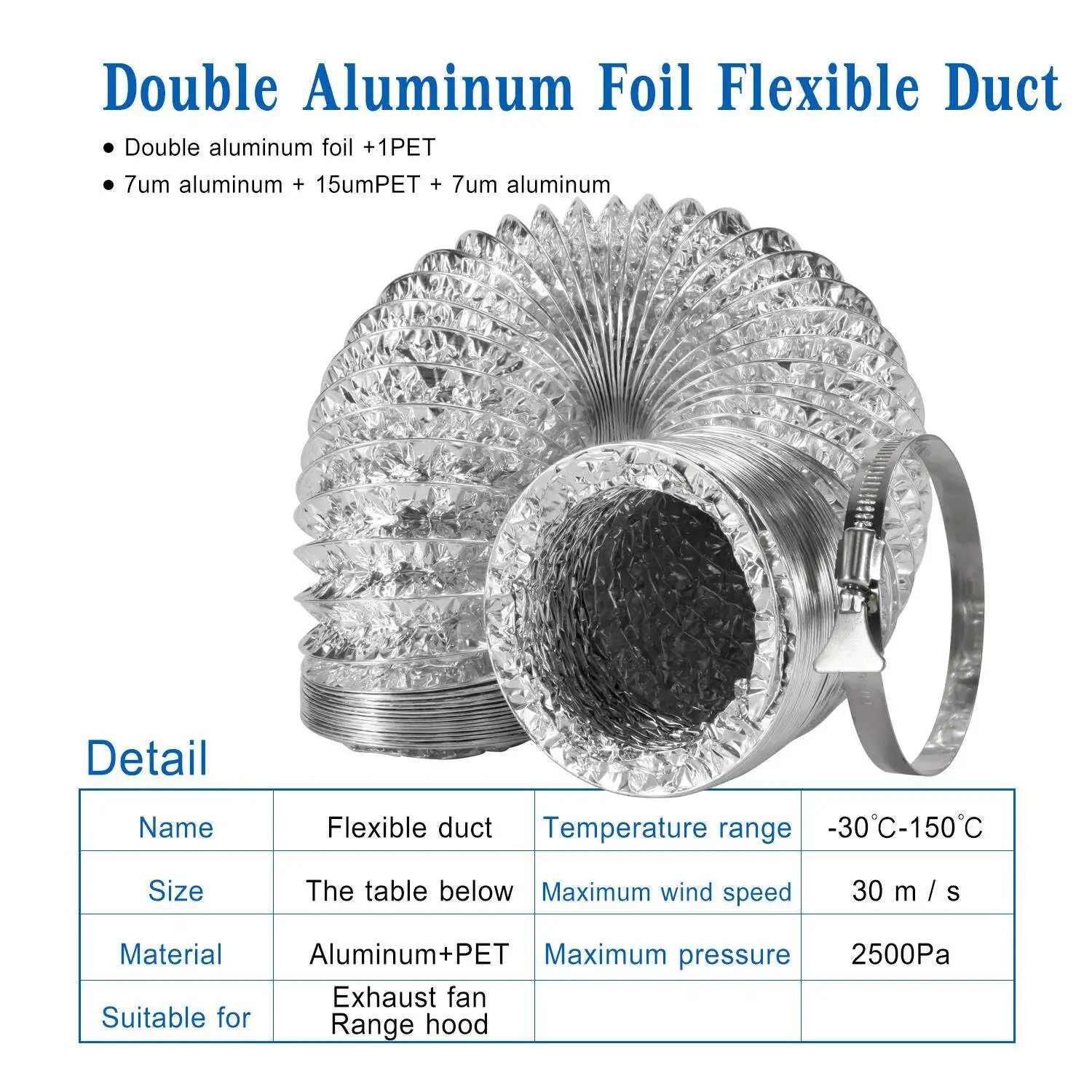 Hon&guan inline fanoušek 4/6 palec 220V ducting fanoušek výfukového hadicové klip vzduch odvětrávací komín souprava, pro dělat se stany s uhlík filtrů a hydroponie