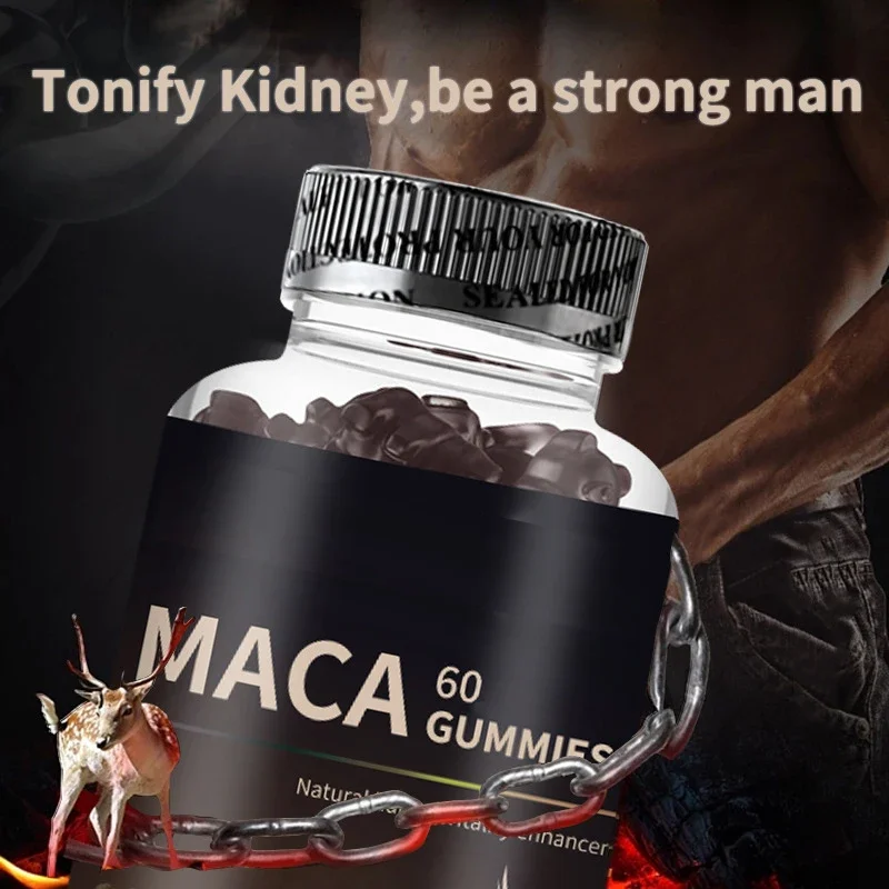 Maca Gummies for Men, Condição Corporal, 60 Cápsulas