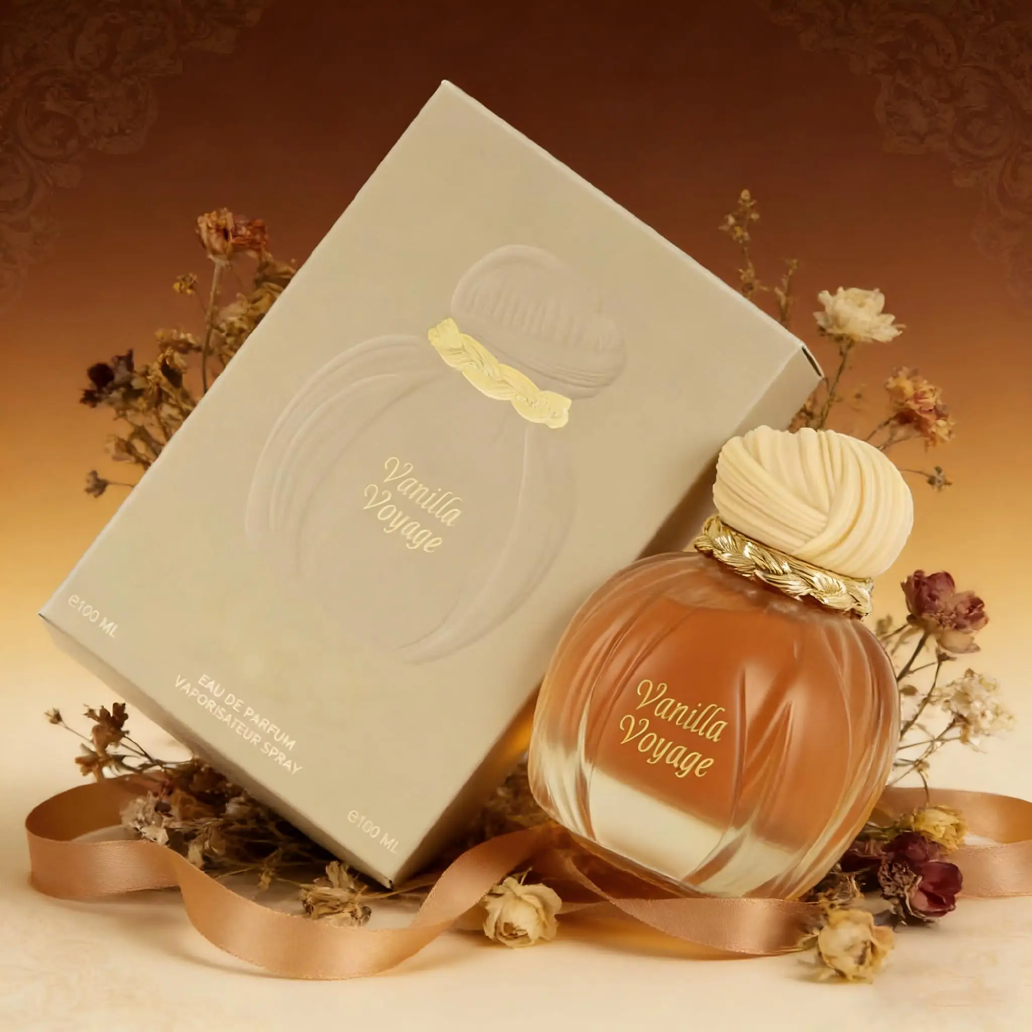 

Vanilla Voyage Unisex Perfume, Subtle Vanilla and Amber Scent with Sandalwood Base, Refined Gentle Fragrance