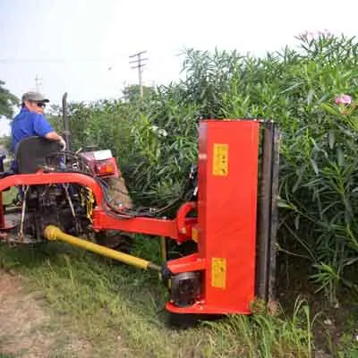 Farm 3 point tractor  mower pto drive hydraulic flail mower tractor side mower for sale with CE